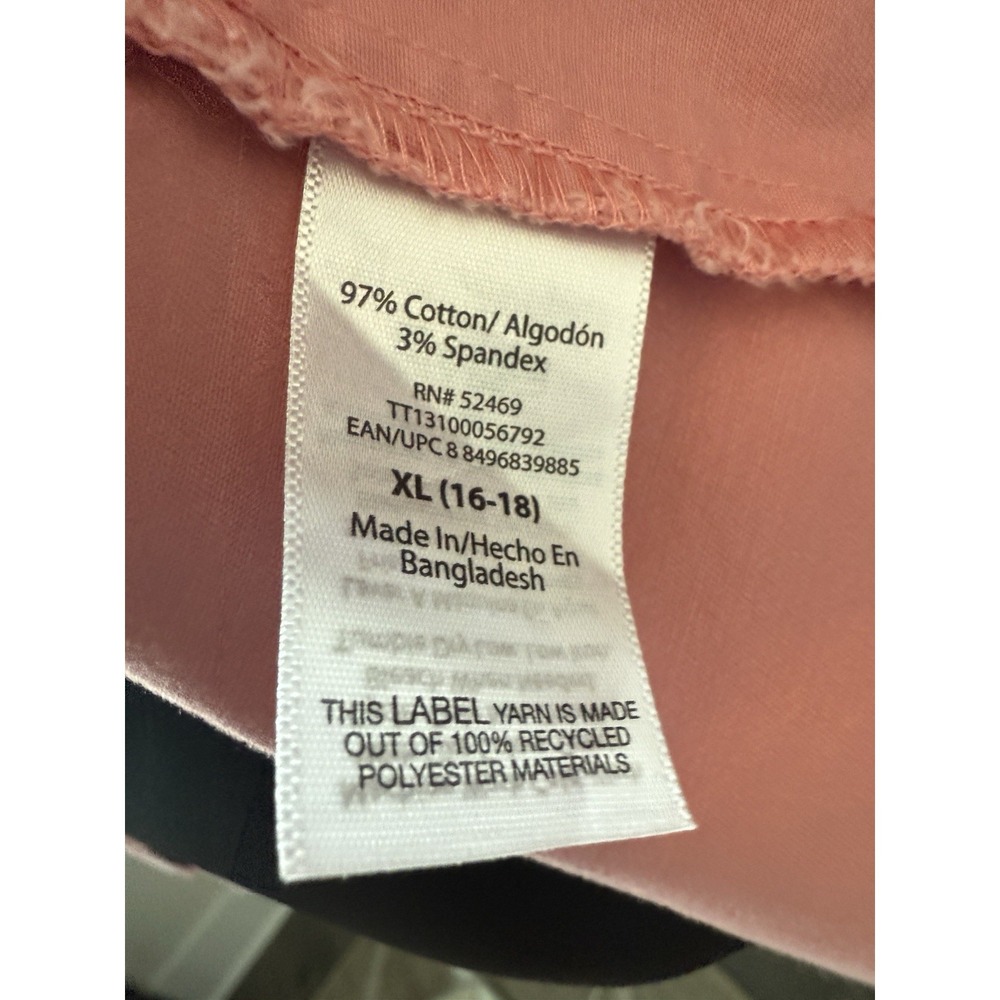 Time and True Cargo Field Jacket Mauve Glow Women's XL 16-18 NWOT  Lightweight - Picture 10 of 11